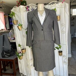 Gray Women's Skirt Set